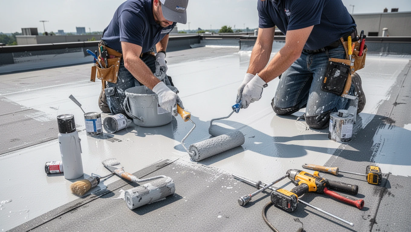 Flat Roof Coating